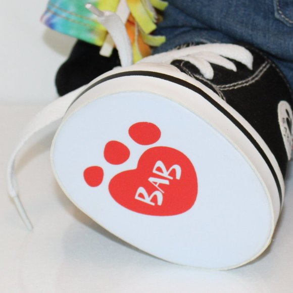 Build a Bear Minions Stuart Tie- dyed Shirt /Jean overalls/ Camo boxer S… - Picture 11 of 11